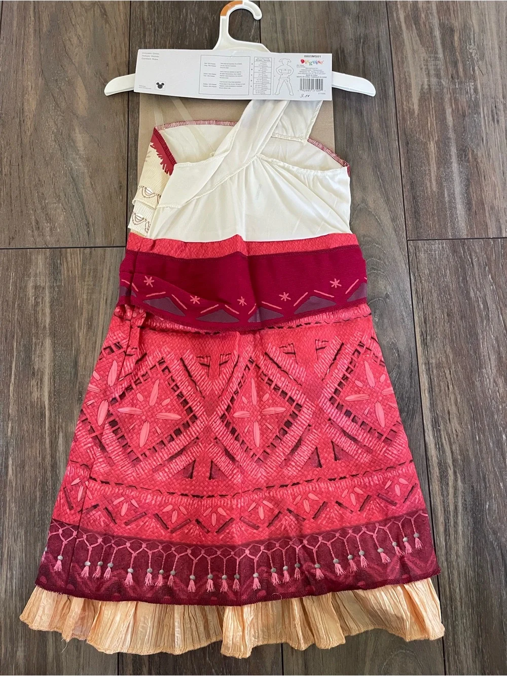 Kids Disney's Moana 2 Halloween costume for girls new with tag size S (4-6x)